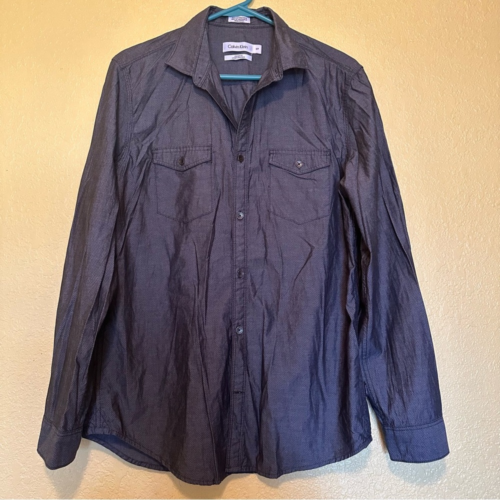 Calvin Klein Men’s Button Shirt Small - Picture 1 of 8
